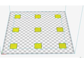 cr-10 yatak tesviye test 3d baskı testleri 3d print model - Mito3D