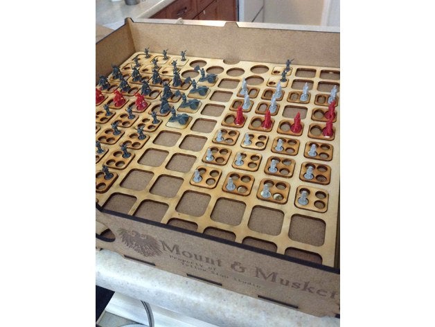 eagles & colours 10mm risk napoleonic insert kallax storage markers toy game accessories 3mm mdf base basing games gaming lasercut marker miniature miniatures napoleonics wargame wargames wargaming 3D print model - Mito3D