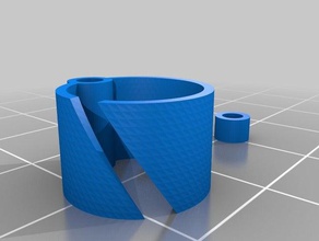 mi personalizados cable de la cubierta organización personalizado 3d print model - Mito3D