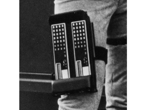 colonial guerrier pilote de viper jambe ordinateur bord - bsg 1978 os accessoires jeu battlestar galactica pad 3d print model - Mito3D