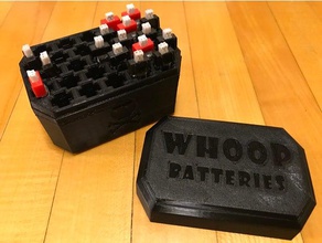 winzige whoop-Batterie-box r c Fahrzeuge Batterie-Fall Batterie-Halter inductrix Schreien 3d print model - Mito3D