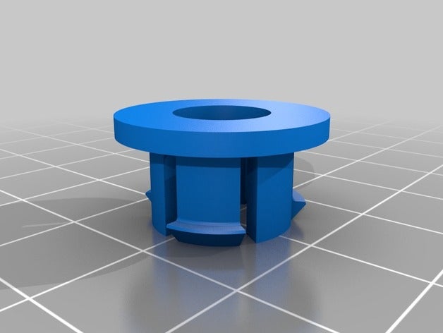 push fastener parts 3D print model - Mito3D