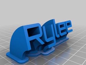 rylee targa office su misura 3d print model - Mito3D