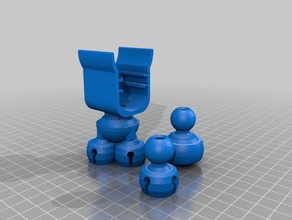 contorno hd tripé flexível A impressão 3d 3d print model - Mito3D
