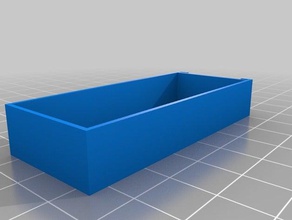 cajoncito bajito recipientes personalizado 3d print model - Mito3D
