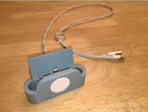 iphone di apple watch titolare remixato telefono cellulare 3d print model - Mito3D