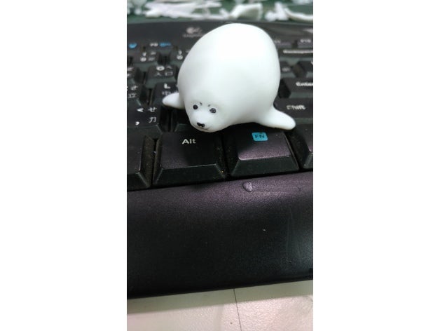 seal animals animal zbrush 3D print model - Mito3D