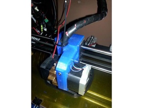 poltur prusa-i3 bearing-less x axis carriage 3d printing 3d print model - Mito3D