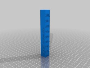 heattower - anet a8 janbex azul La impresión en 3d de las pruebas personalizado 3d print model - Mito3D