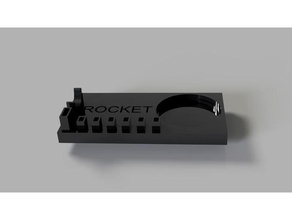rocket espresso portafilter tools holder kitchen & dining 3d print model - Mito3D