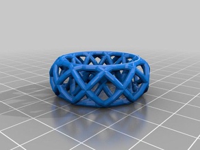 mikesu ring bracelet crown thing v2 fashion customized 3d print model - Mito3D