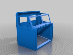 cabina del camión vehículos 3d print model - Mito3D