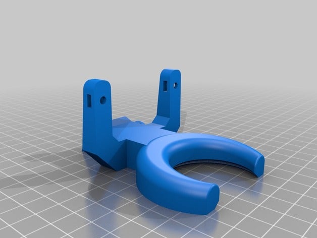 fan duct re-d-bot 3d printer parts bot c-bot d-bot radial 3D print model - Mito3D