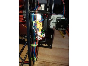 anet Kabel-cluster 3d-Drucker Teile a8 a8-upgrade Kabel-Halter Kabel-management 3d print model - Mito3D