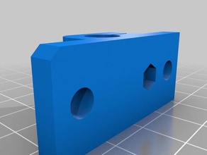 y rod holder am8 use corner brackets 3d printer parts 3d print model - Mito3D