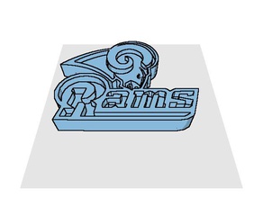 rams La stampa 3d doodle3d trasformare 3d print model - Mito3D