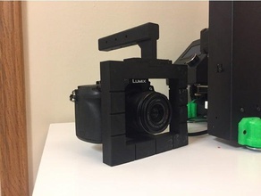 lumix gh5 g7 cage poignée de la caméra 3d print model - Mito3D
