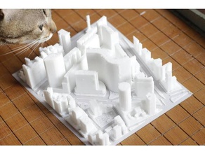 bunun örneklerini binanın çevresi tarama ve kopyaları mimarlık centro şehir bina Avda cıo rep blica sao paolo s o paulo kentsel 3d print model - Mito3D