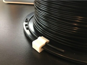 175 mm filament spool retaining clip aio 3d printer accessories 175mm holder 3d print model - Mito3D