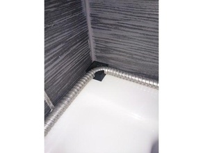 shower hose runner bathroom 3d print model - Mito3D