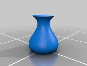 my customized bezier vase ii containers 3d print model - Mito3D