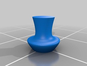 my customized bezier vase 3 containers 3d print model - Mito3D