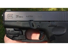 g26 picatinny sport & im freien glock gun-Schienen 3d print model - Mito3D