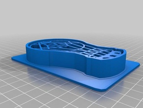 cortante huracan x sandra monserrat A impressão 3d 3d print model - Mito3D