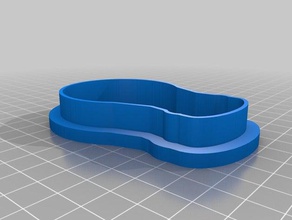 huracan cortador galletitas La impresión en 3d 3d print model - Mito3D