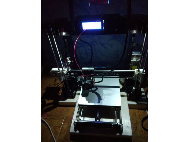 led destekler a8 anet 3d yazıcı aksesuarları parçaları destek 3D print model - Mito3D