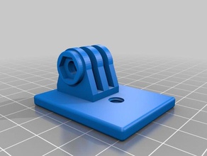 gopro tripod mount gadgets 3d print model - Mito3D
