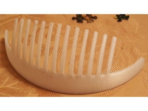 claw comb fashion 3d print model - Mito3D