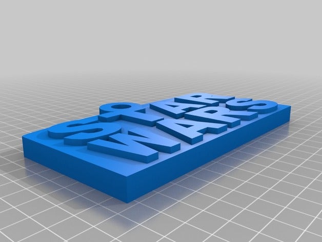 star wars adorno decoración syfy 3D print model - Mito3D