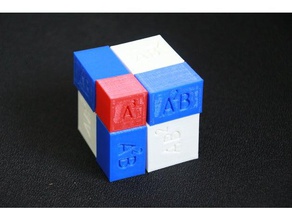 matemáticas de la expresión a+b 3 enseñanza escuela cubo designproject makerbotacademymath mathproject art 3d print model - Mito3D