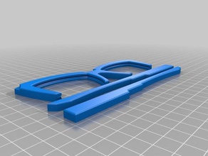 diane Brille lu-netfr 3d print model - Mito3D