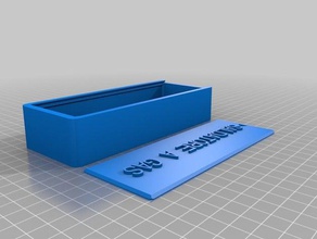 scatola saldatore de gaz les conteneurs personnalisé 3d print model - Mito3D