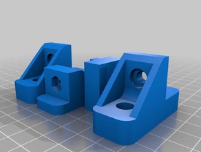 3d printer electronic parts-smps fixer m-project 2020 profile parts 3d print model - Mito3D