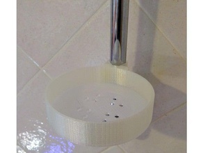 jabonera ducha duche prato de sabão casa banho acessórios do banheiro jab n chuveiro saboneteira titular porta sabonete 3d print model - Mito3D