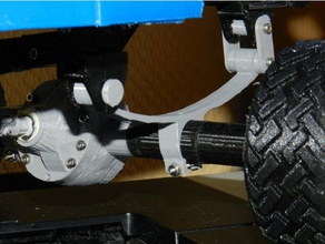ossum jeep yaprak yay aks tutucular r c araçlar 3d print model - Mito3D