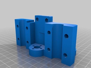 mProjekt z-Achse Bett Inhaber lm8luu 3d-Drucker Teile 3d print model - Mito3D