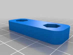 mprojeto dobradiça de porta definido Impressora 3d peças 3d print model - Mito3D