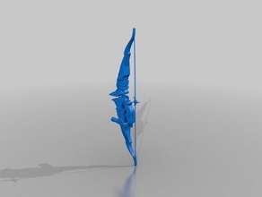 hanzo bow overwatch costume cosplay weapon 3d print model - Mito3D