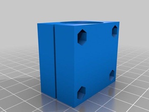 sfu1204 ball nut mount 3d printer parts 3d print model - Mito3D