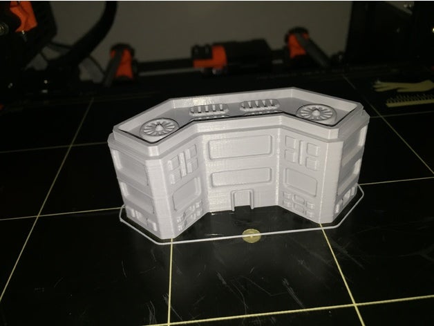 smaller building combined downtown 1g 1r without space between games 3D print model - Mito3D