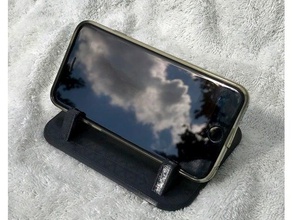 horizontal titular del teléfono el móvil 3d print model - Mito3D