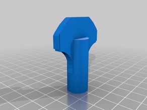 llave cuadradillo herramientas de mano 3d print model - Mito3D
