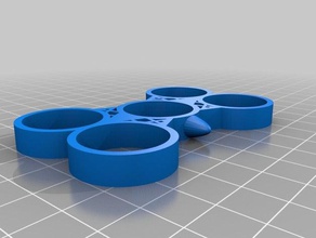 fidget spinner dogbone La stampa 3d 3d print model - Mito3D