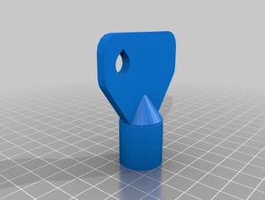 llave triangular herramientas de mano 3d print model - Mito3D