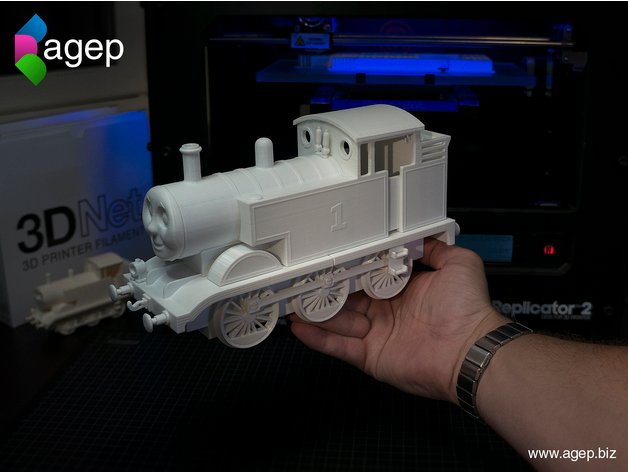 büyük thomas tank engine - & friends mekanik oyuncaklar g-ölçer göstergesi-1 arkadaş 3D print model - Mito3D