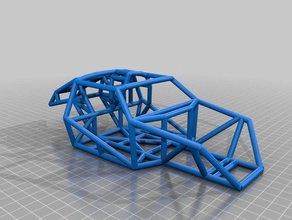 challenger tubo del telaio i veicoli 3d print model - Mito3D